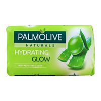 Palmolive Naturals Hydrating Glow Soap, Aloe Vera Plus Olive, 110g